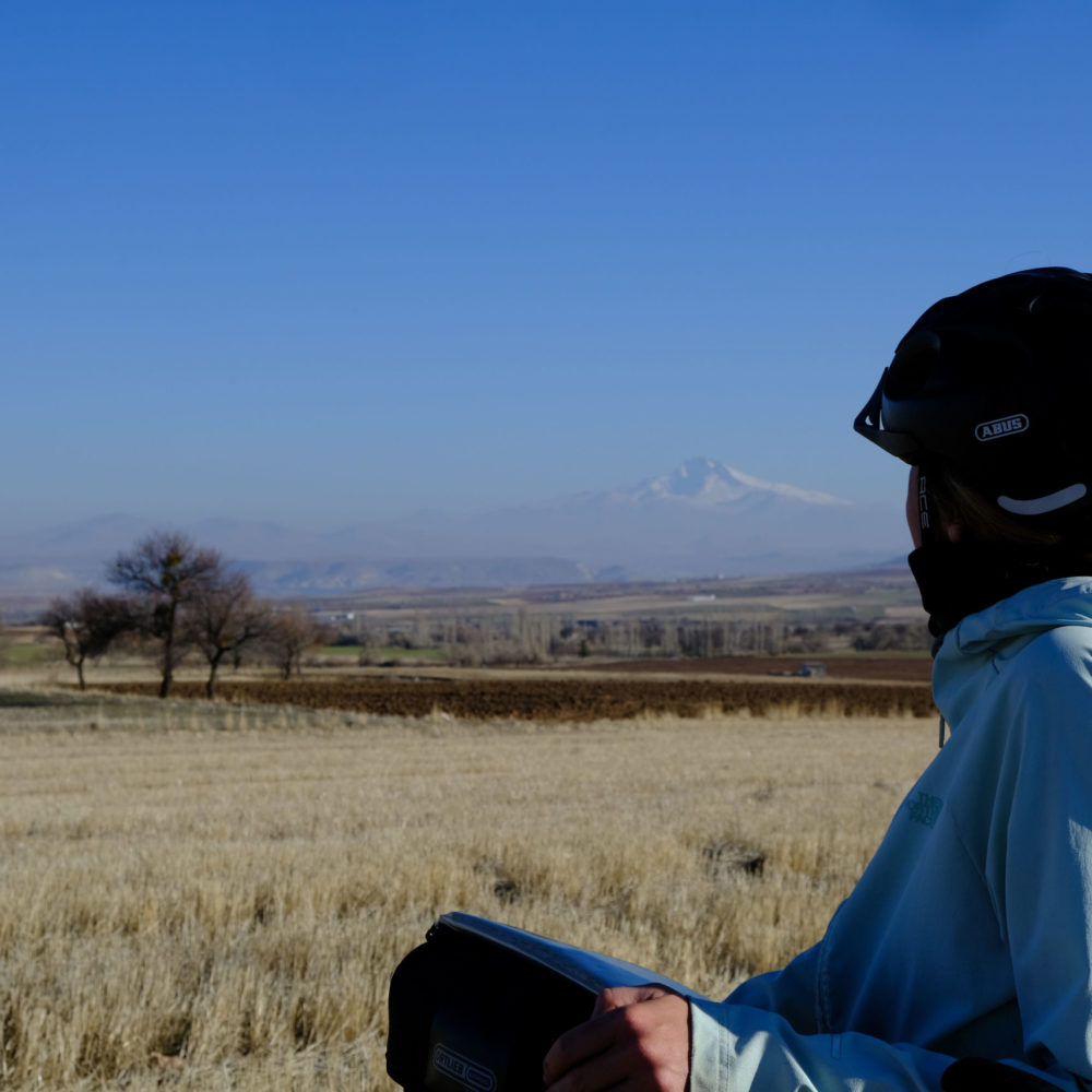 Dem Schnee davon ans Schwarze Meer