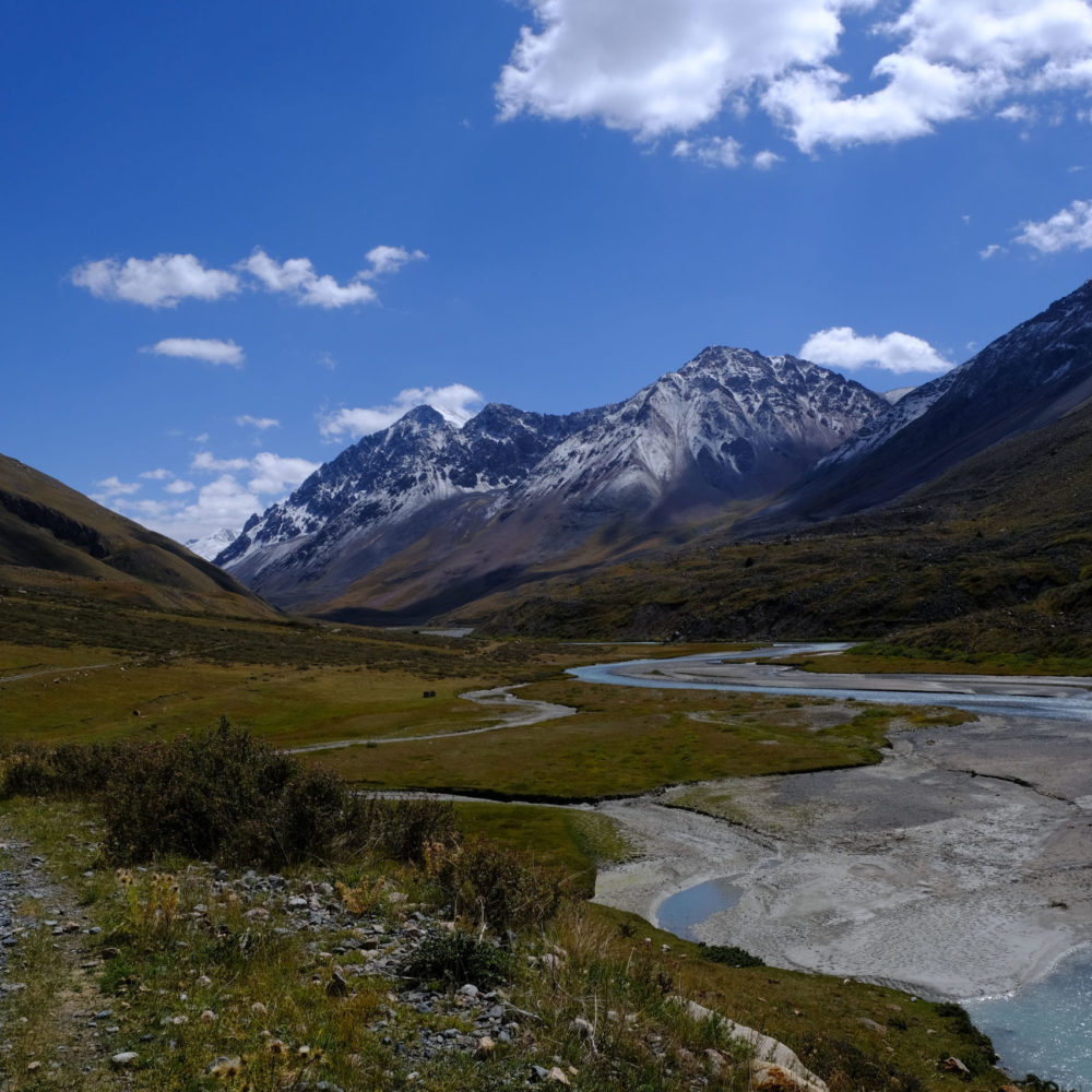 Salam kirgisische Bergwelt
