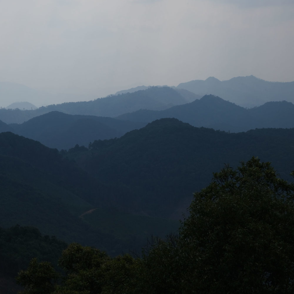 In den laotischen Bergen